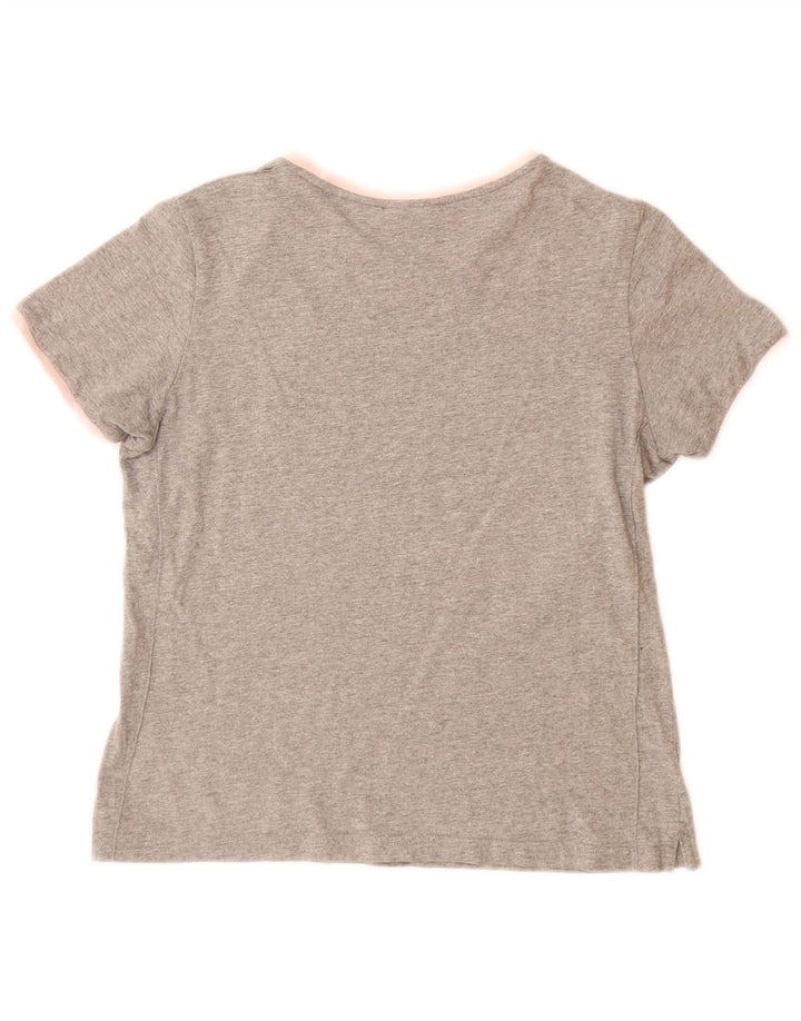 T-shirt da donna LOTTO Top UK 6 XS grigio chiazzato