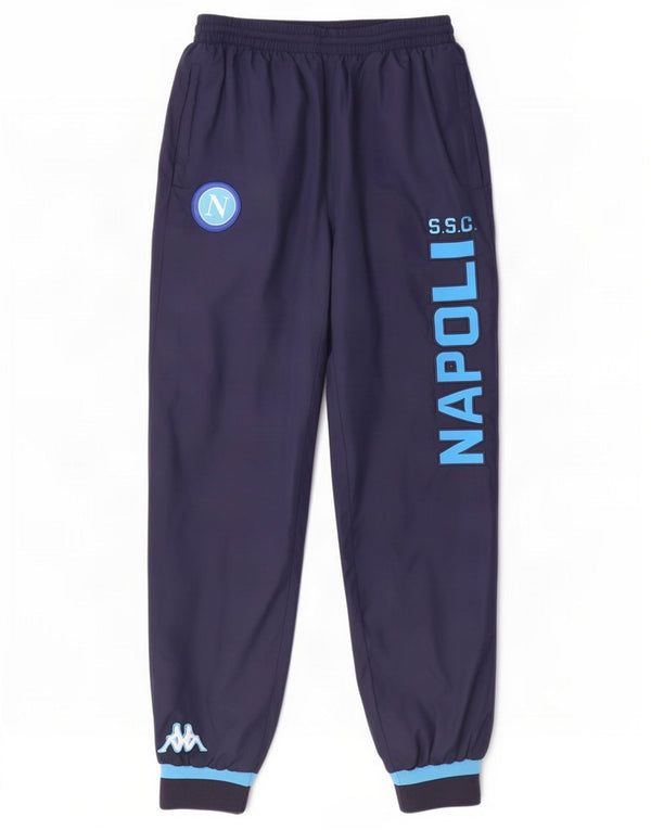 Pantaloni da tuta da uomo Kappa Napoli Joggers Small Blu Navy Colourblock