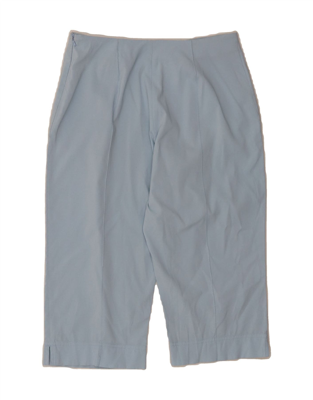 ADIDAS Womens Straight Capri Trousers UK 12 Medium W28 L18 Blue Polyester Vintage Adidas and Second-Hand Adidas from Messina Hembry 