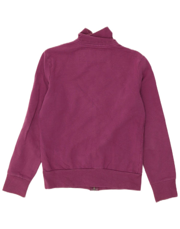 Replay Giacca da ginnastica da donna con grafica Top Jacket UK 10 Small Viola Cotone