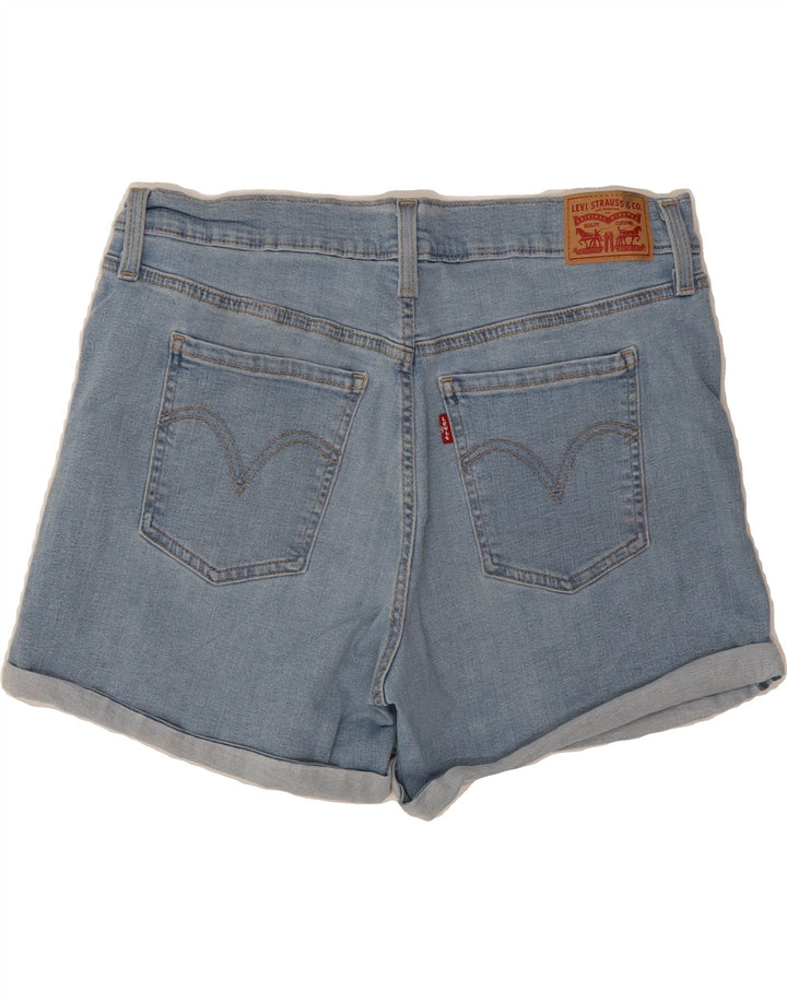 LEVI'S Womens Denim Shorts W32 Large Blue Cotton Vintage Levi's and Second-Hand Levi's from Messina Hembry 