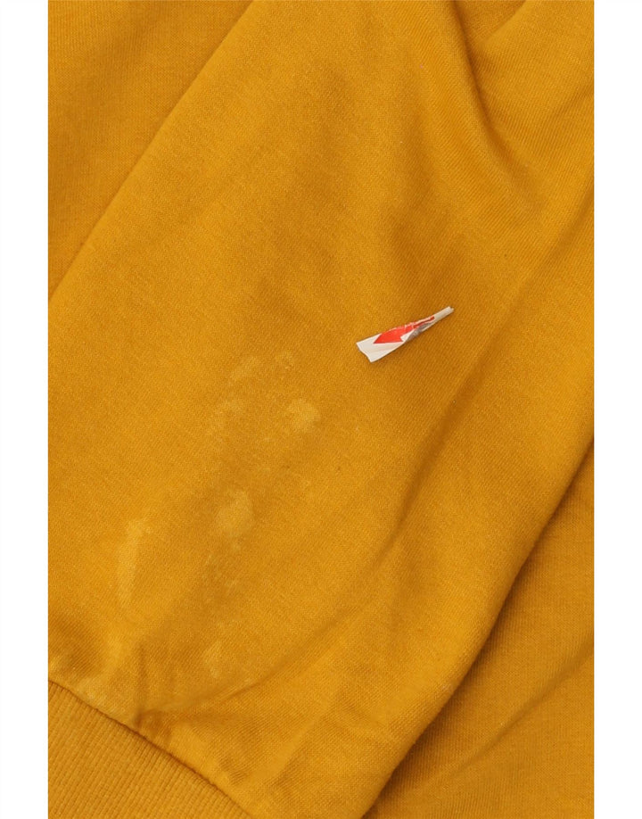 Felpa oversize da donna Zara UK 10 piccola gialla