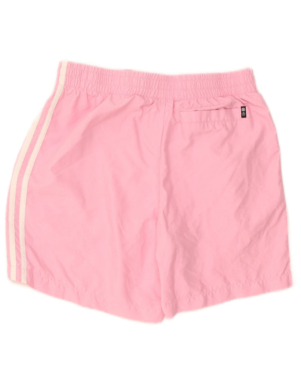 Pantaloncini sportivi Adidas da donna UK 12 rosa medio