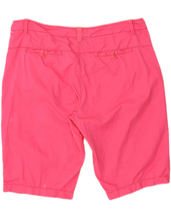 Pantaloncini chino da donna Calvin Klein US 14 Large W32 cotone rosa