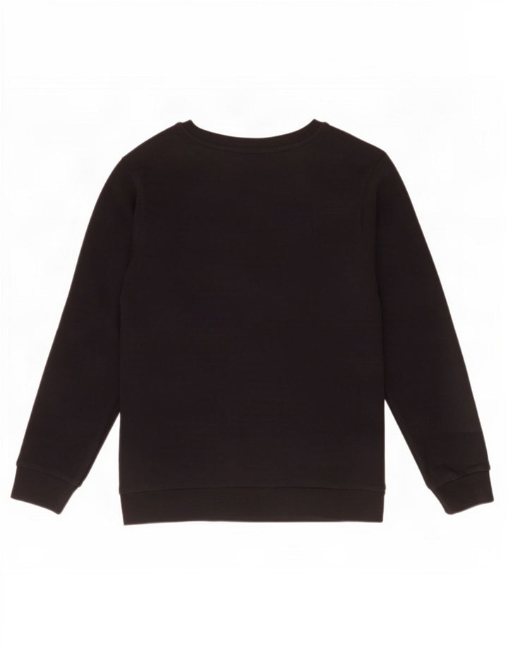 Felpa grafica da donna Fila Jumper UK 10 Small Black Cotton
