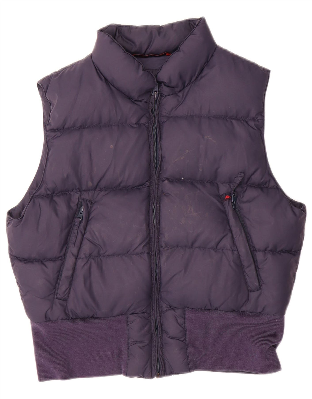 Gilet imbottito da donna Kappa UK 16 Large blu navy in poliammide