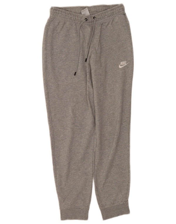 Pantaloni da tuta da donna Nike Joggers UK 8 Small Grigio Cotone