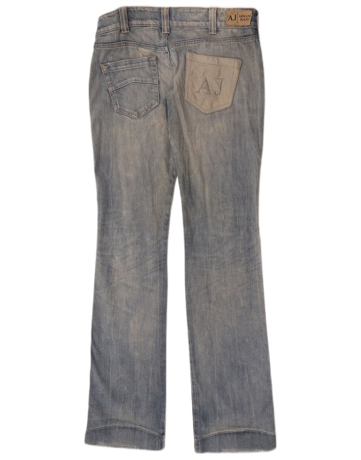 Jeans dritti da donna Armani W26 L34 Blu