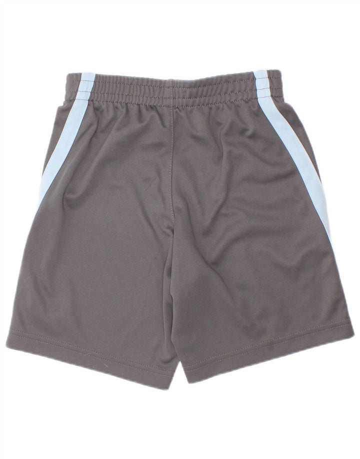Pantaloncini sportivi Nike da ragazzo 5-6 anni in poliestere color block grigio