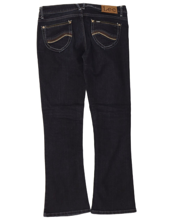 Jeans Bootcut da donna Lee W30 L30 cotone blu navy