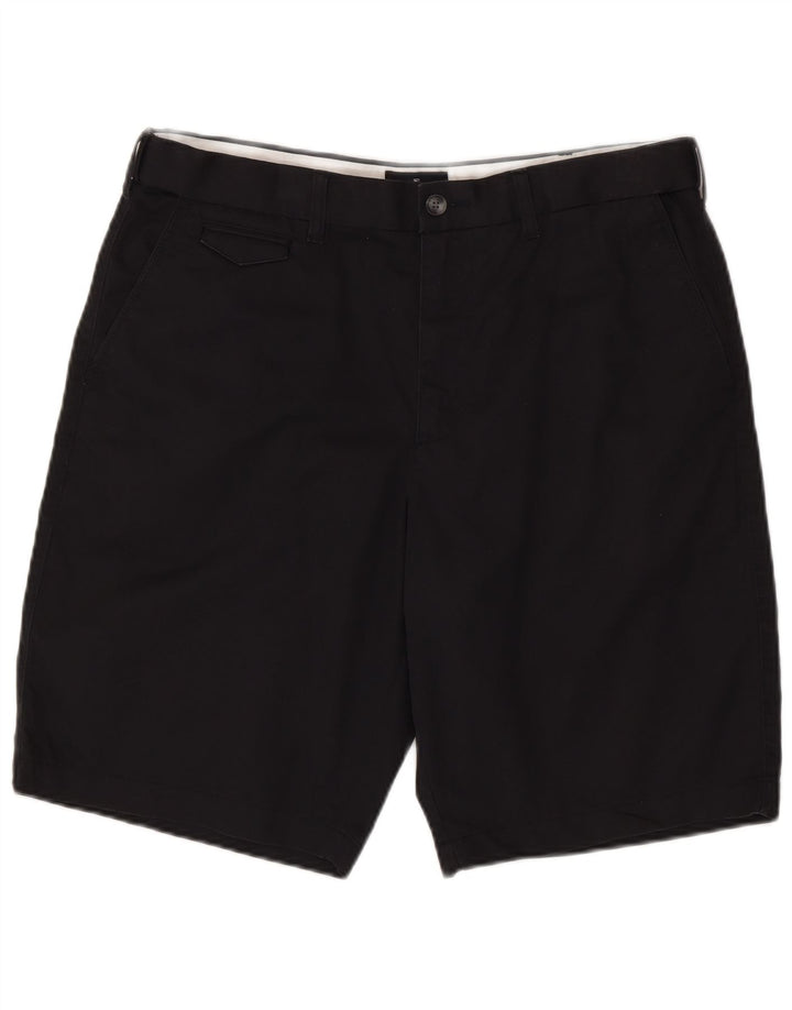 Pantaloncini chino da uomo Marks & Spencer W36 grandi in cotone blu navy