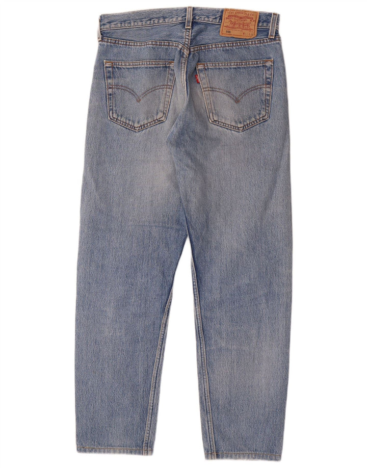 Levi's Uomo 501 Jeans dritti W32 L28 Blu