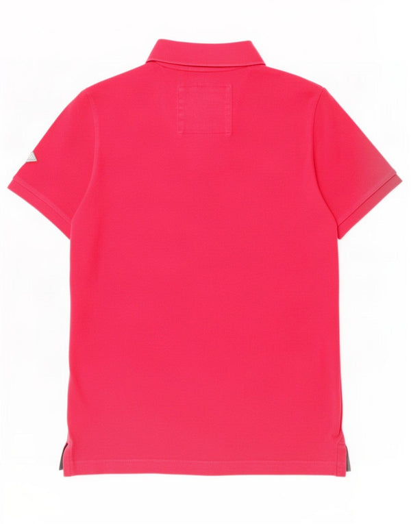 Polo da uomo Superdry 2XL in cotone rosa
