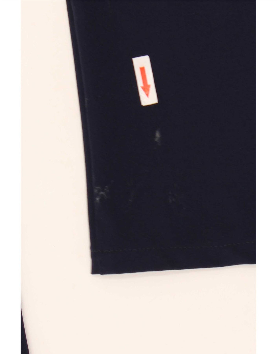 Pantaloni casual slim da uomo chiusi W30 L30 blu navy in poliammide