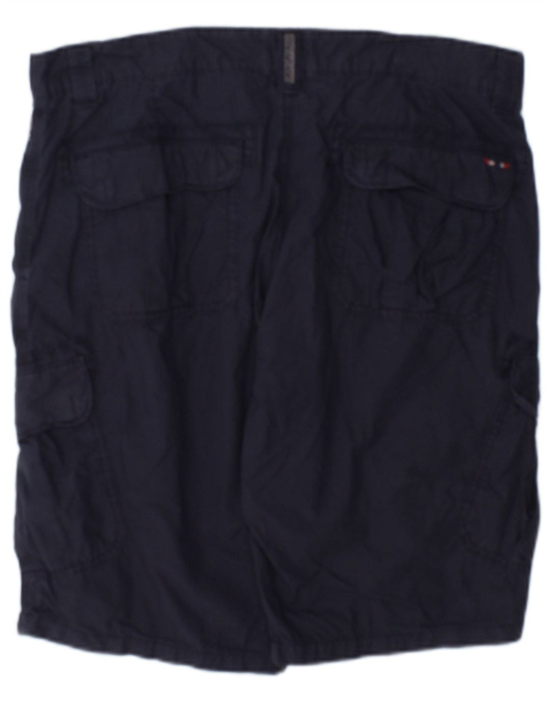 Pantaloncini cargo da uomo Napapijri W34 Large in cotone blu navy