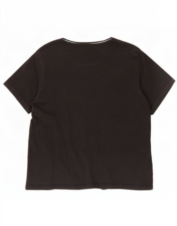 T-shirt da donna Levi's Top UK 10 piccola in cotone nero