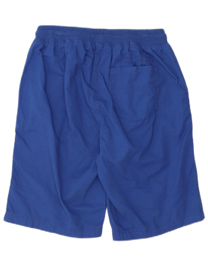 Pantaloncini chino da uomo Weird Fish W32 cotone blu medio