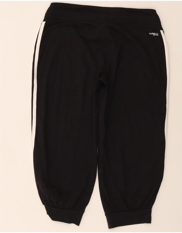 Pantaloni da tuta da donna ADIDAS Climalite Joggers UK 8/10 Small Nero