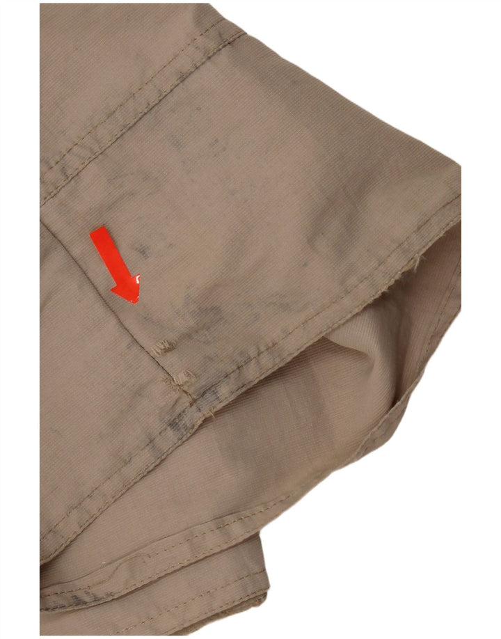 Pantaloni da tuta cargo Reebok da donna UK 12 nylon beige medio