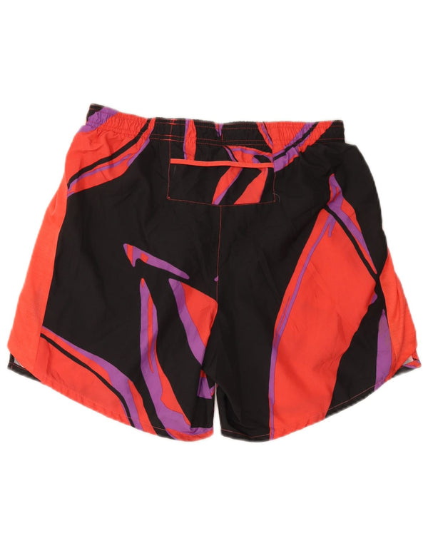 Pantaloncini sportivi Nike da uomo Dri Fit, grandi, in poliestere geometrico multicolore