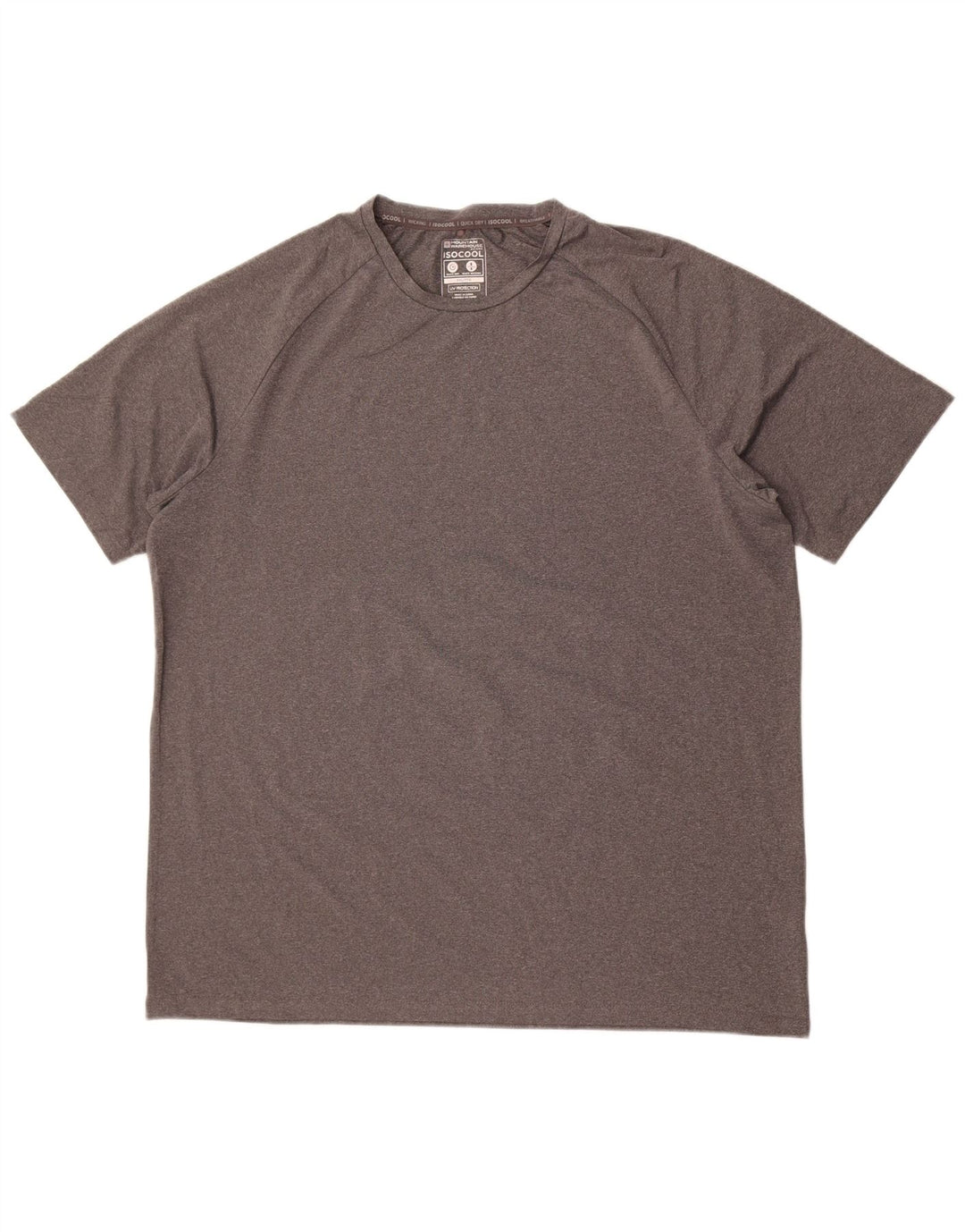 T-shirt da uomo Mountain Warehouse Top 2XL Poliestere grigio