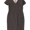 Abito tubino da donna Marks & Spencer UK 12 Poliestere grigio medio
