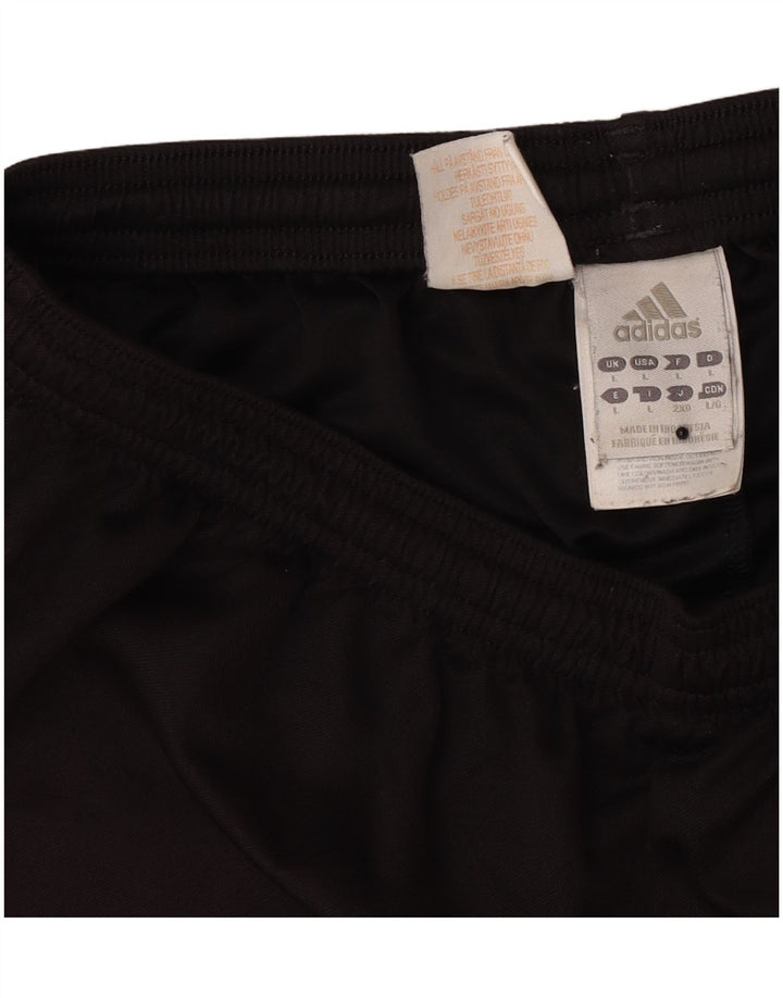 Pantaloncini sportivi Adidas Climalite da uomo grandi in poliestere nero