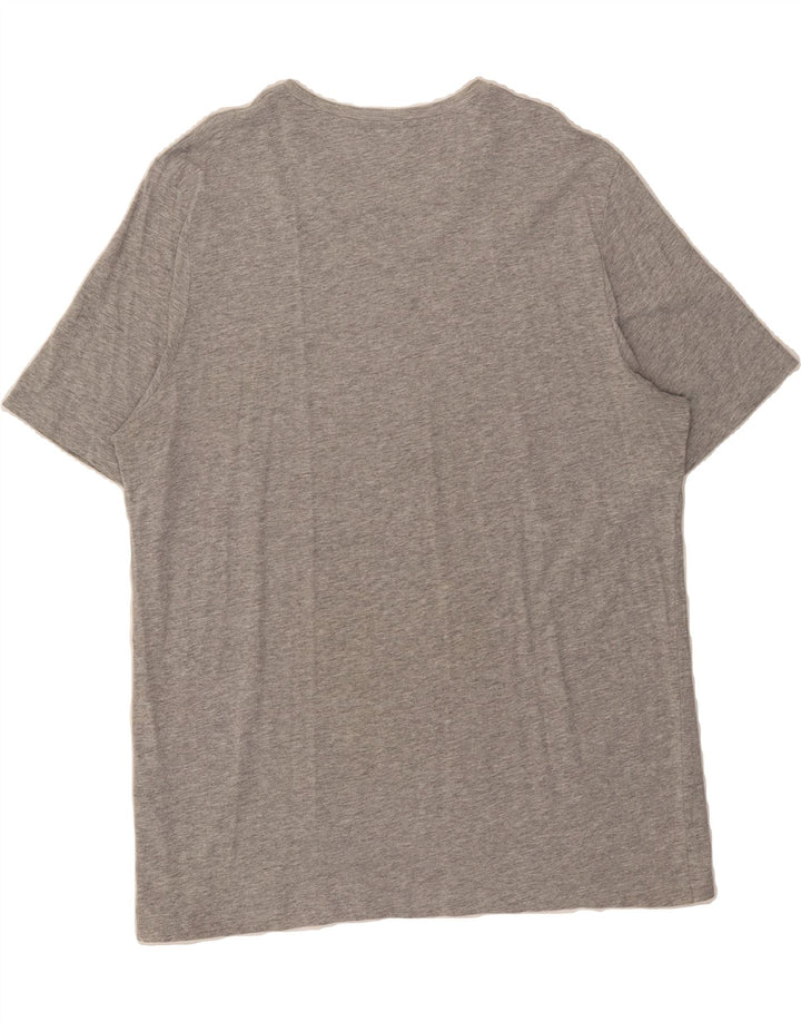 JACK & JONES Mens Graphic T-Shirt Top 2XL Grey Cotton Vintage Jack & Jones and Second-Hand Jack & Jones from Messina Hembry 