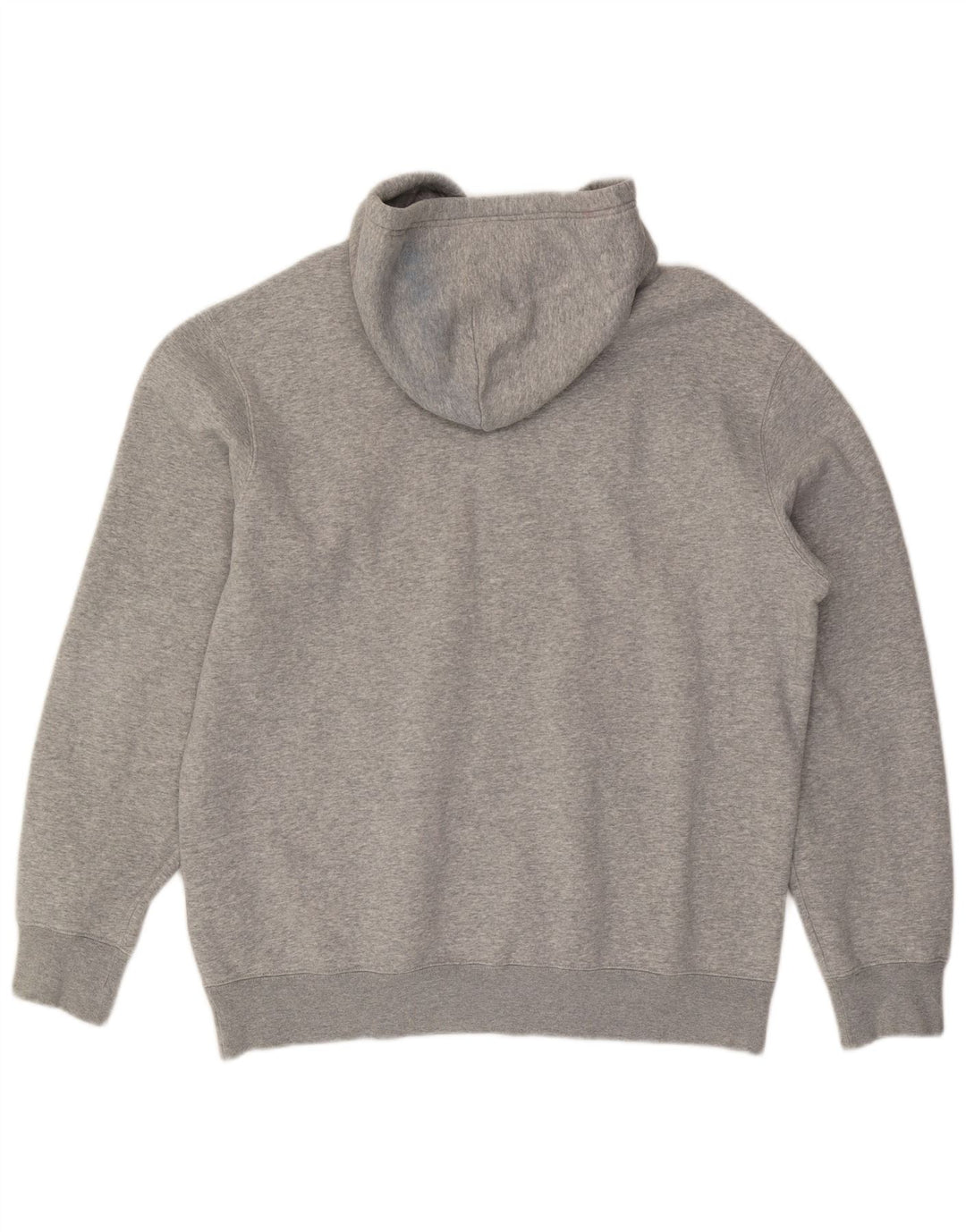 Maglione con cappuccio grafico da uomo CHAMPION XL in cotone chiazzato grigio
