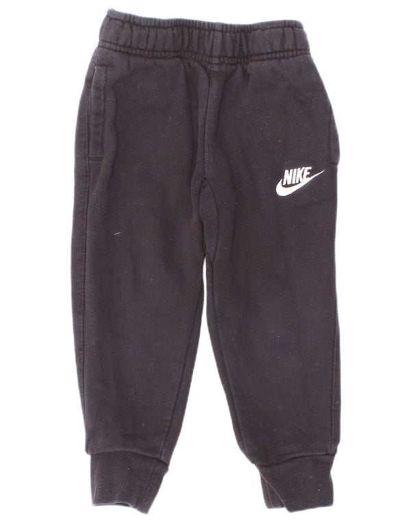 Pantaloni della tuta da ragazzo Nike Joggers 2-3 anni in cotone nero