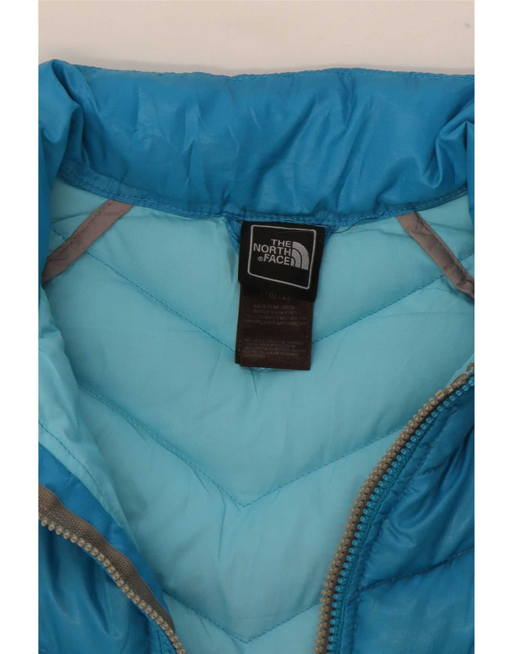 Giacca imbottita per ragazze The North Face 10-11 anni Colorblock blu medio