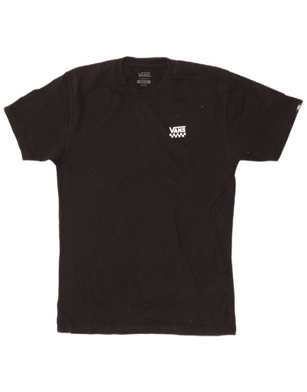 T-shirt da uomo Vans Classic Fit, vestibilità media, cotone nero