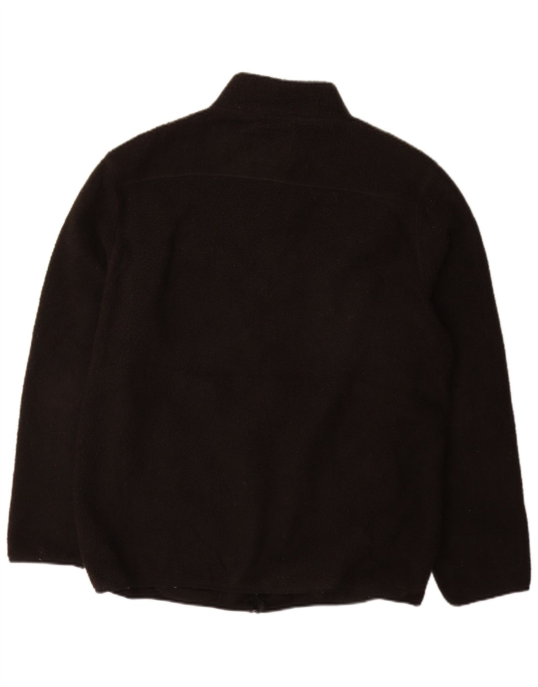 WEIRD FISH Giacca in pile da uomo UK 42 XL Poliestere nero