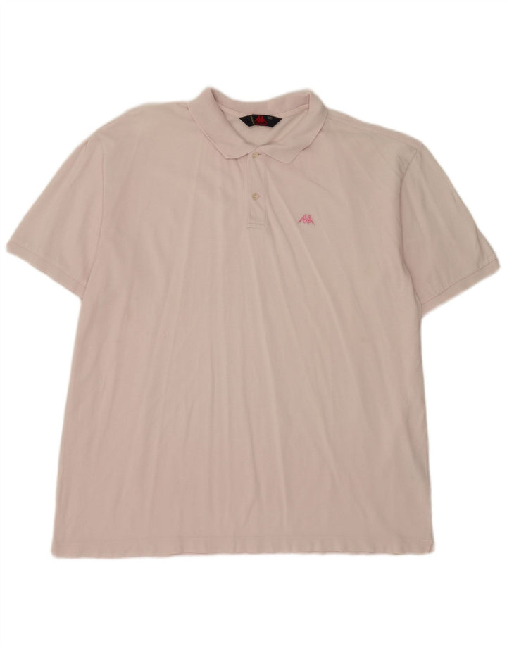 Polo Kappa Uomo 2XL Cotone Rosa