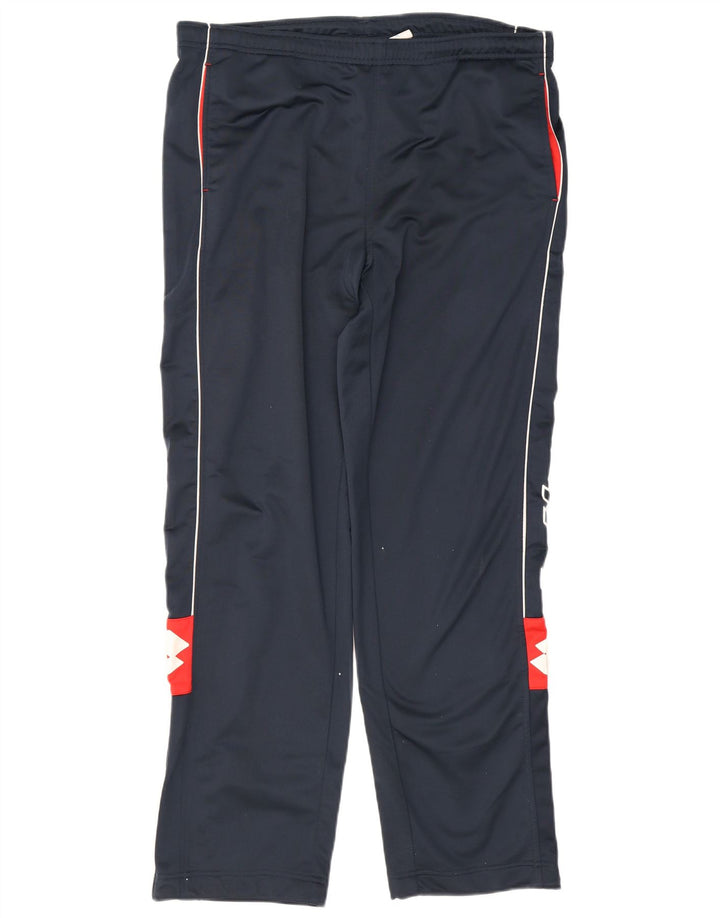 Pantaloni da tuta con grafica da uomo Lotto XL poliestere blu navy