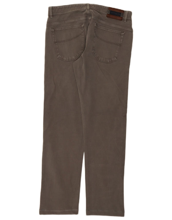 Jeans dritti da uomo SIVIGLIA W35 L30 in cotone grigio