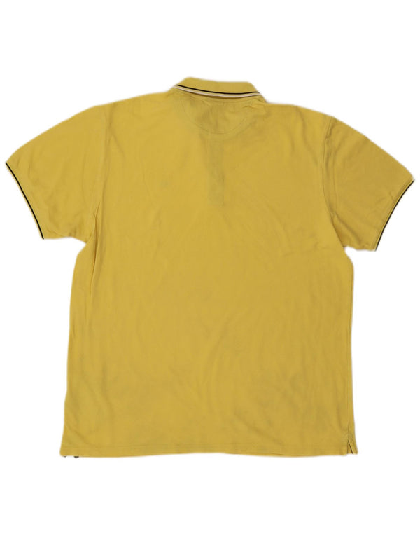Polo da uomo CHAMPION XL in cotone giallo