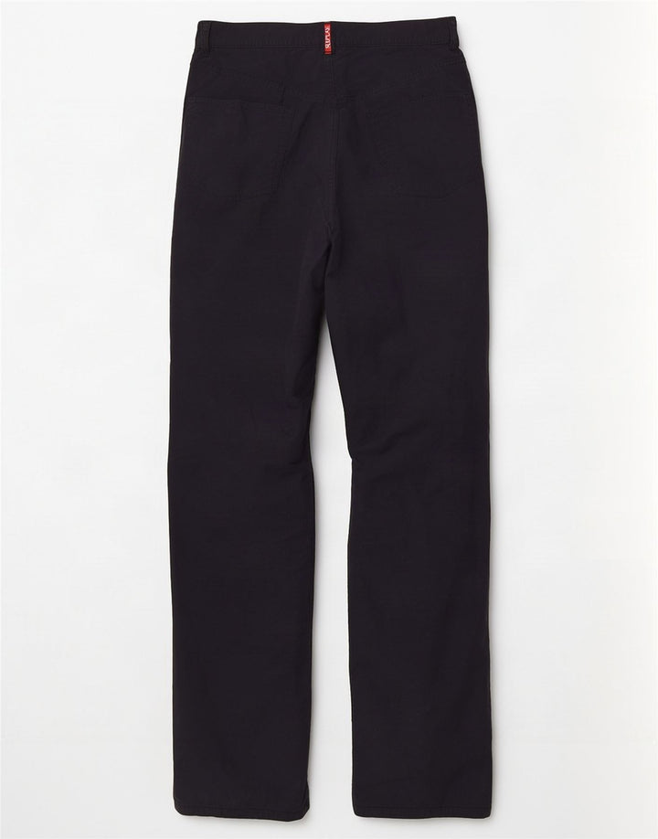 Pantaloni casual da uomo Replay Bootcut W33 L34 nylon blu navy