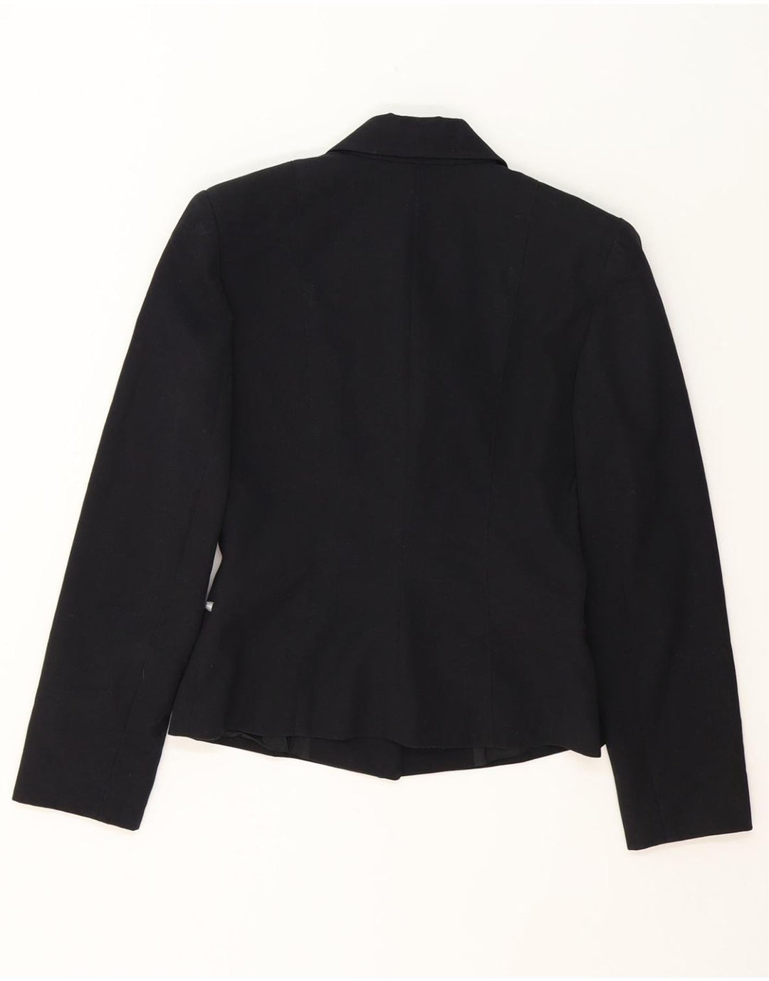 SPORTSTAFF Womens 5 Button Blazer Jacket IT 42 Medium Black Polyester Vintage Sportstaff and Second-Hand Sportstaff from Messina Hembry 