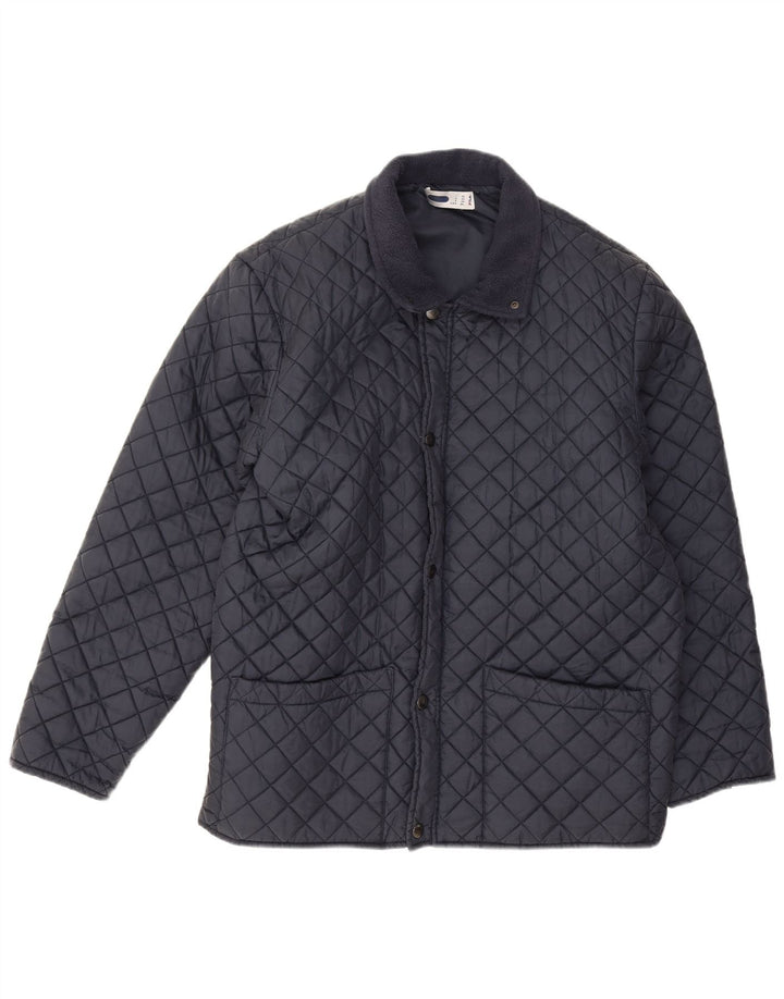 Giacca trapuntata da uomo Fila UK 38 media blu navy in poliammide