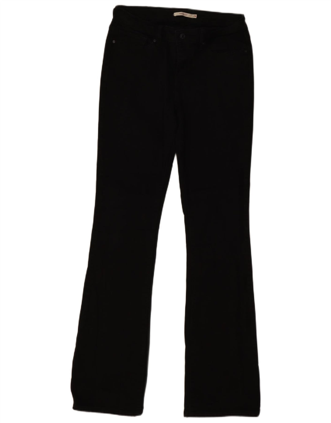 Jeans Levi's 715 Bootcut da donna W29 L33 cotone nero