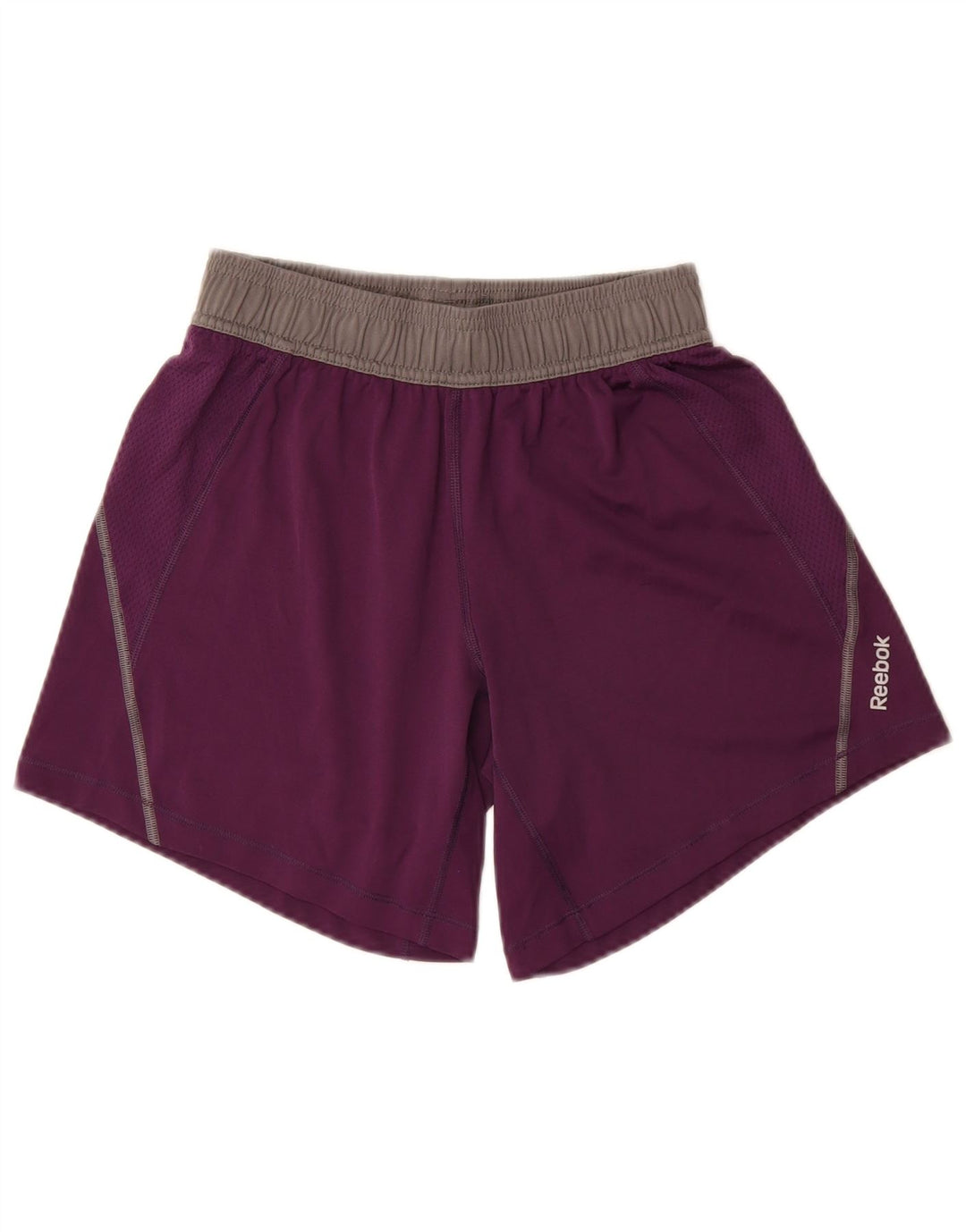 Pantaloncini sportivi REEBOK da bambino 7-8 anni XS Poliestere color block viola