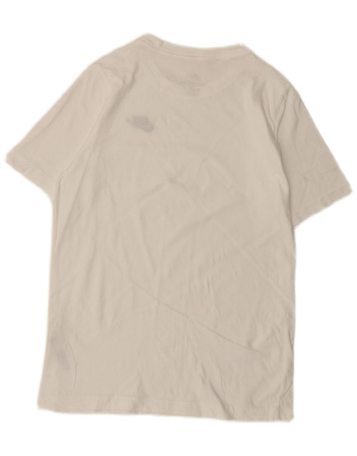 T-shirt Nike Ragazzo Top 13-14 Anni XL Cotone Bianco