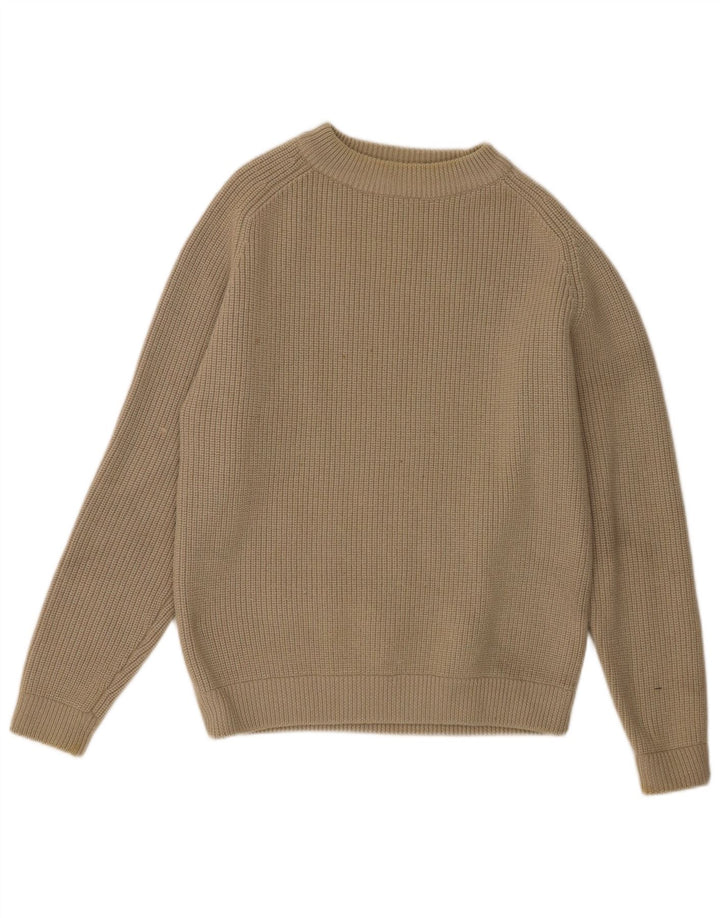 L.L.Bean Maglione da uomo con collo alto in lana kaki media