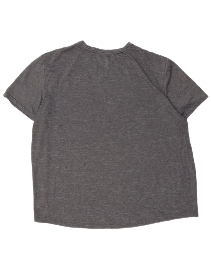 T-shirt da uomo RUSSELL ATHLETIC UK 46/48 XL Poliestere grigio