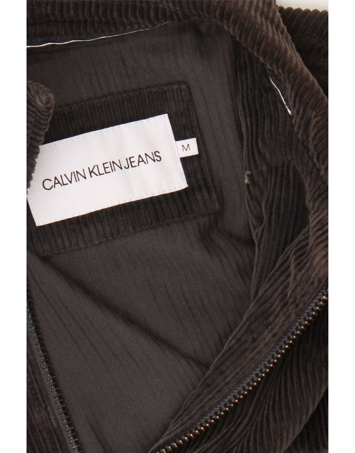 Giacca in velluto a coste da uomo Calvin Klein Jeans UK 38 Marrone medio