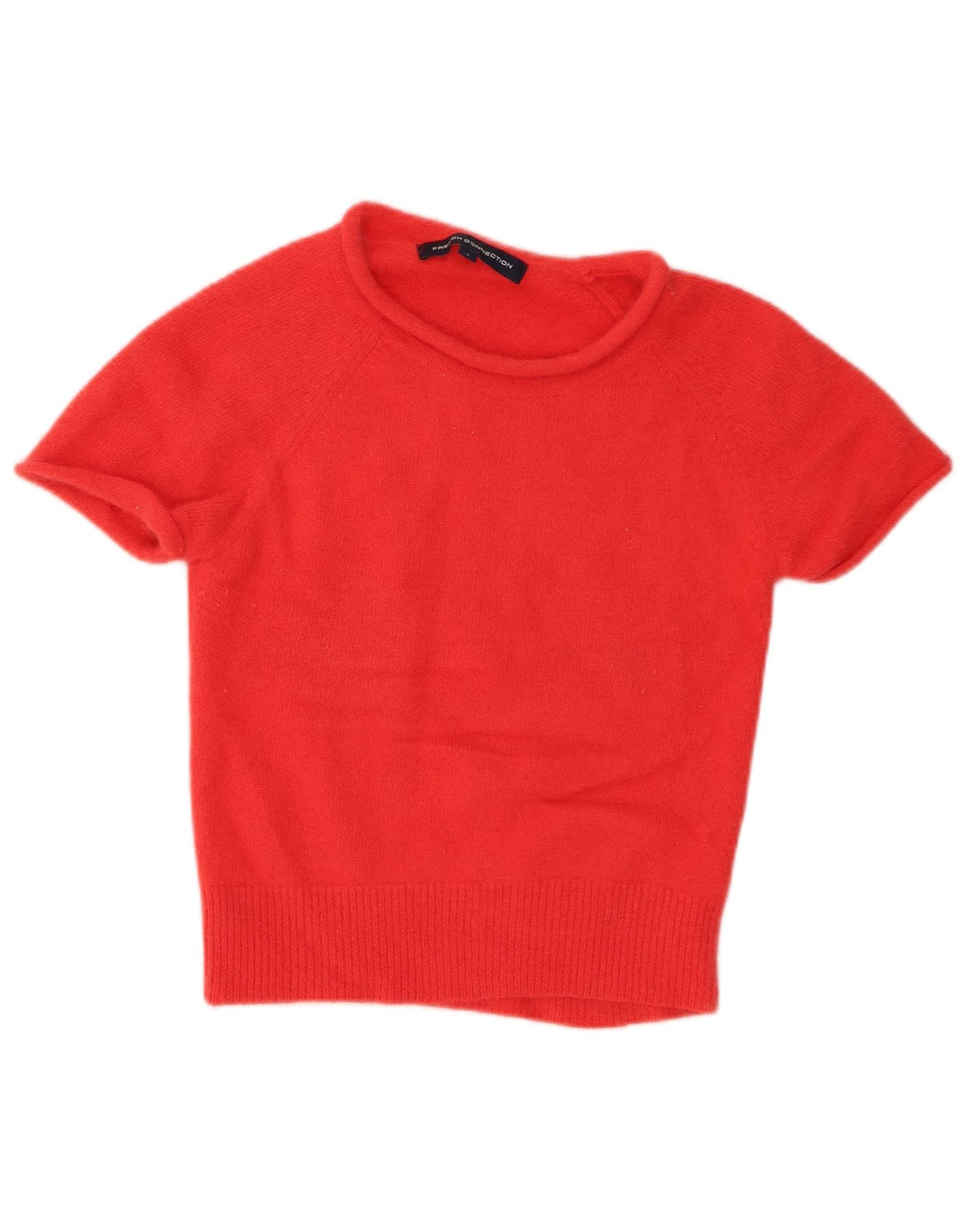 Maglione maglione con scollo a barca da donna French Connection UK 10 piccolo rosso