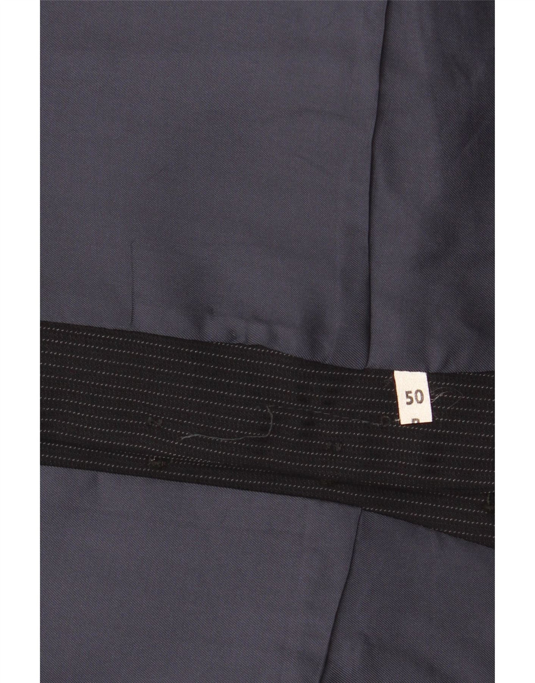 Gilet Vintage da Uomo IT 50 Medio Blu Navy Gessato