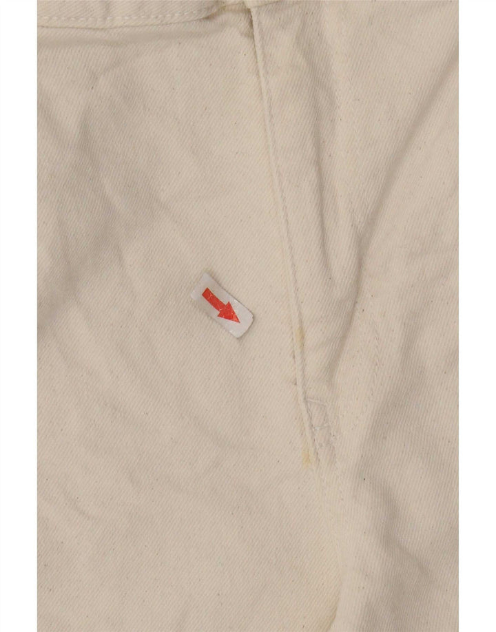 Jeans svasati da donna Zara EU 42 Large W32 L31 Cotone beige