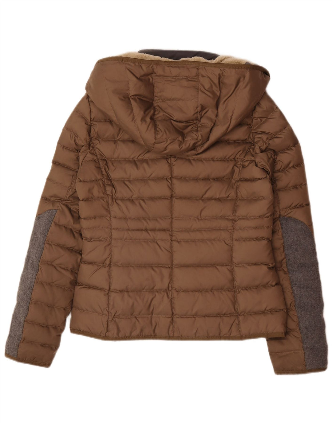 Giacca imbottita con cappuccio da donna Marc O'Polo EU 36 Small Brown Colourblock